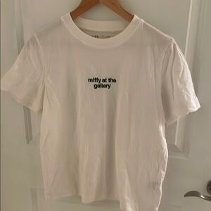 Miffy uniqlo tee at the gallery